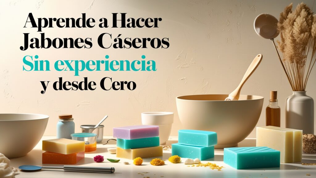Aprende a Hacer Jabones Caseros sin Experiencia y desde Cero