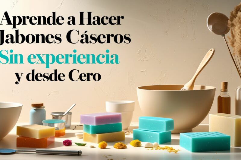 Aprende a Hacer Jabones Caseros sin Experiencia y desde Cero