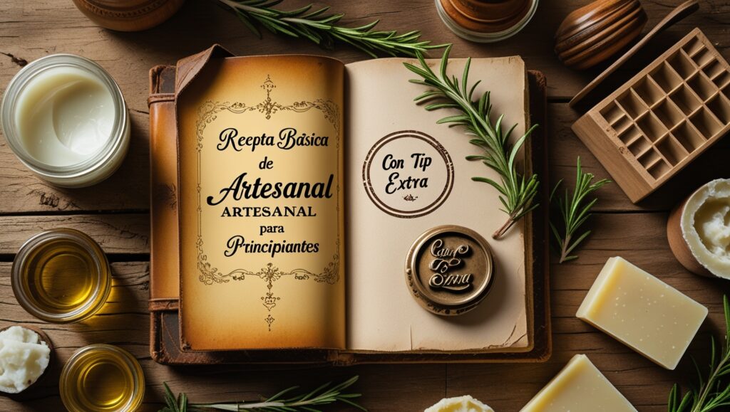 Receta Básica de Jabón Artesanal para Principiantes (Con Tip Extra)