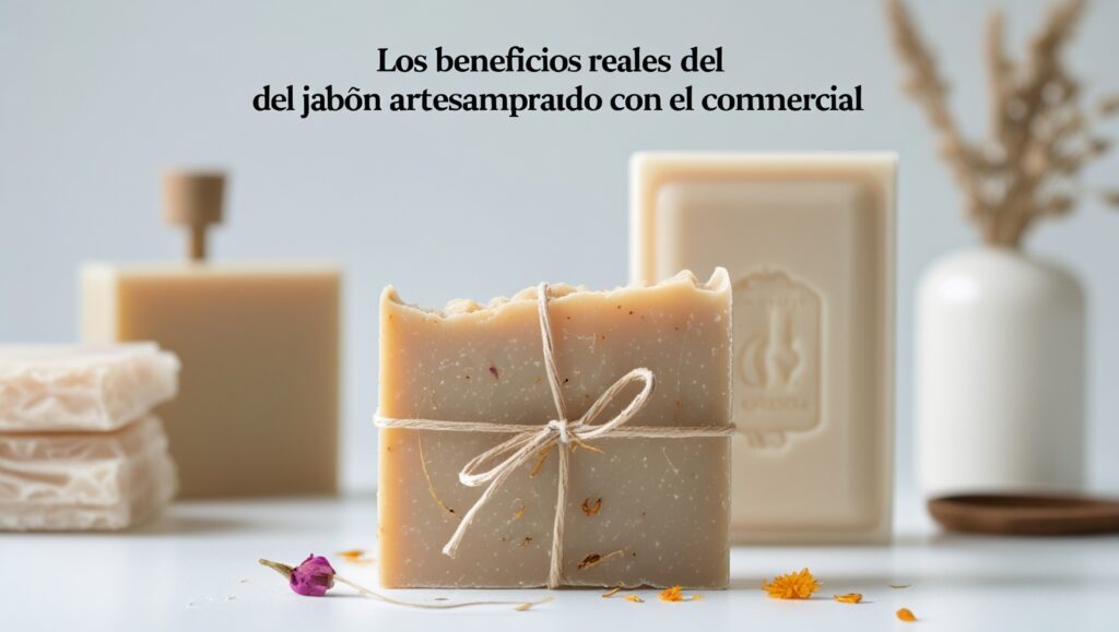 Los Beneficios Reales del Jabón Artesanal Comparado con el Comercial