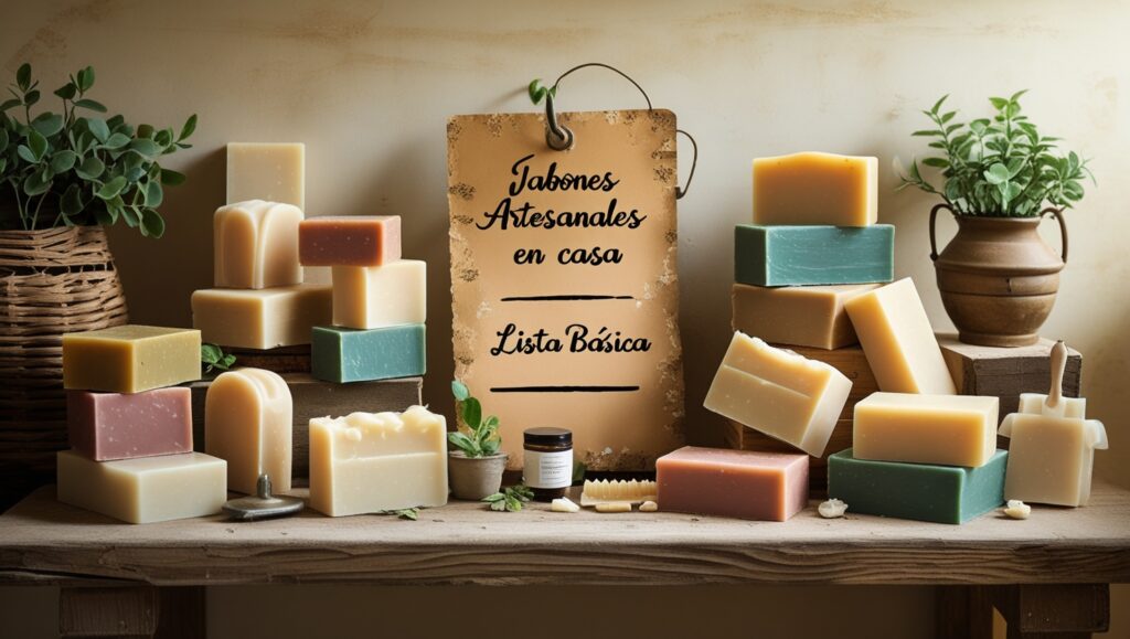 Qué Necesitas para Hacer Jabones Artesanales en Casa (Lista Básica)