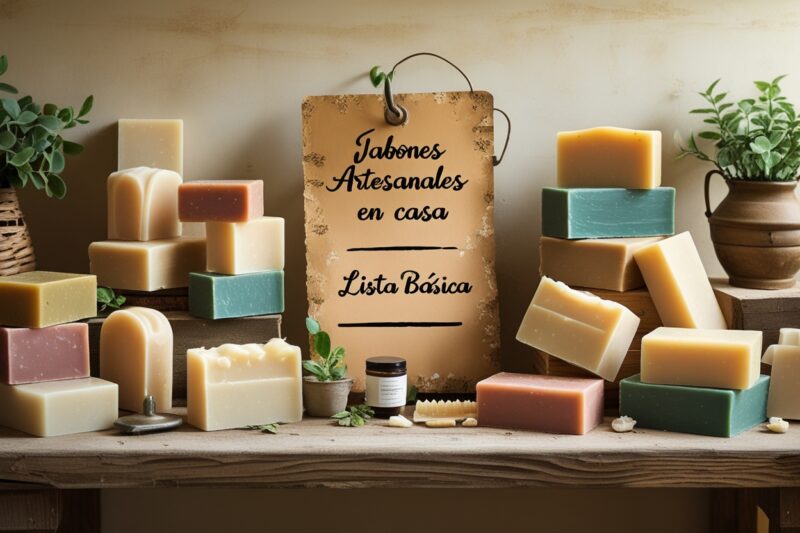 Qué Necesitas para Hacer Jabones Artesanales en Casa (Lista Básica)