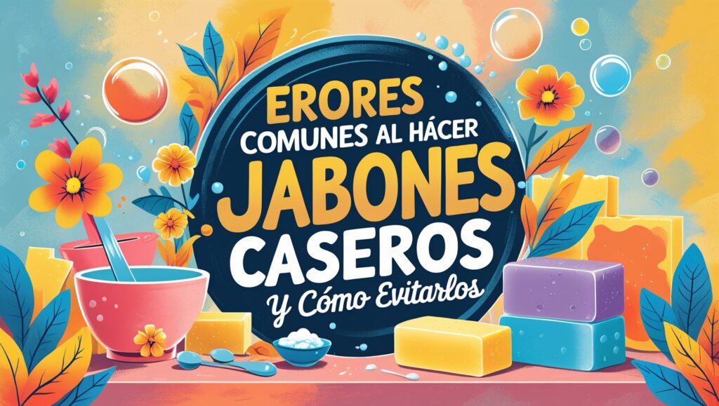 Errores Comunes al Hacer Jabones Caseros (Y Cómo Evitarlos)