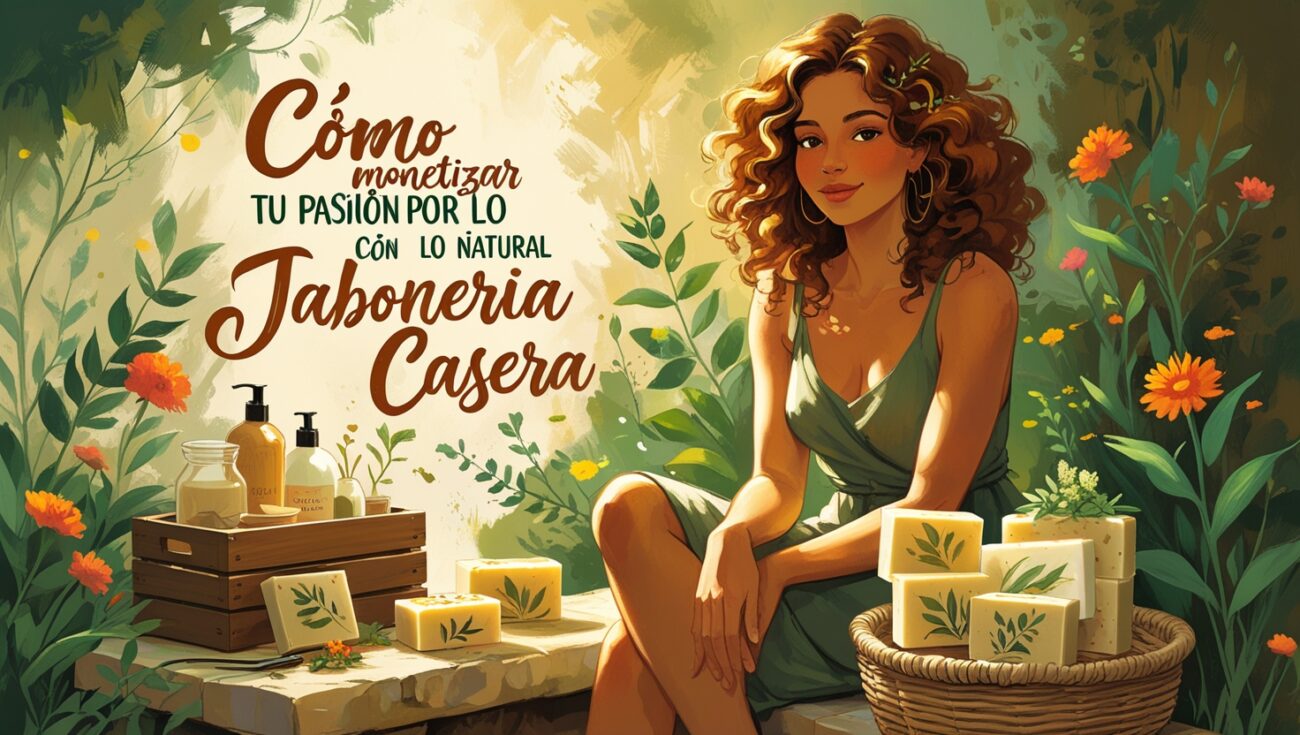Cómo Monetizar tu Pasión por lo Natural con Jabonería Casera
