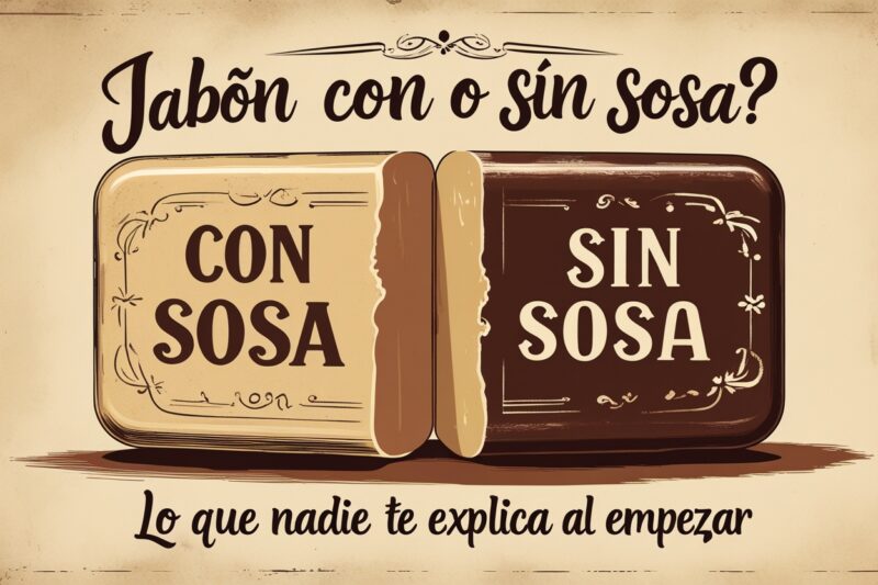 Jabón con o sin sosa? Lo que Nadie te Explica al Empezar