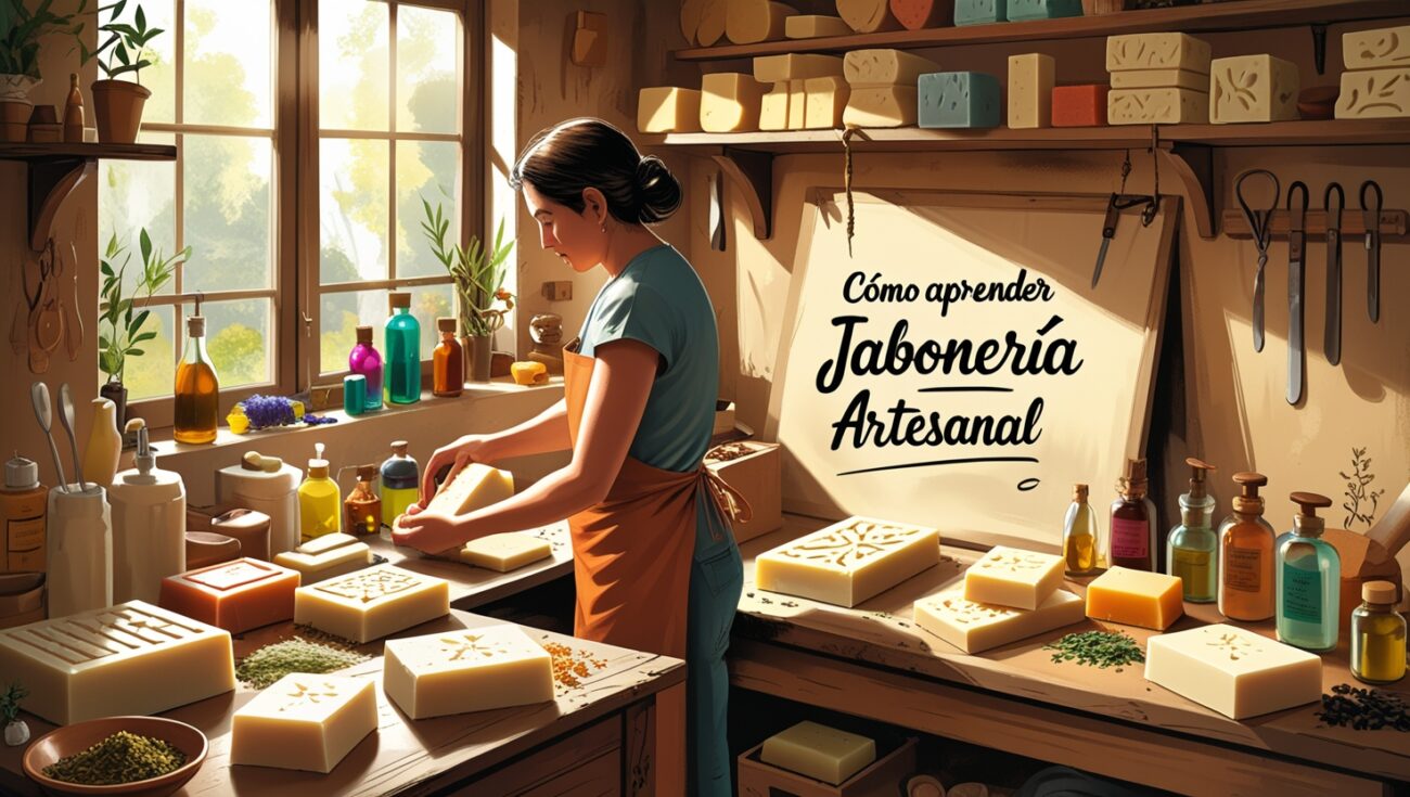 Cómo Aprender Jabonería Artesanal con un Curso Online Profesional