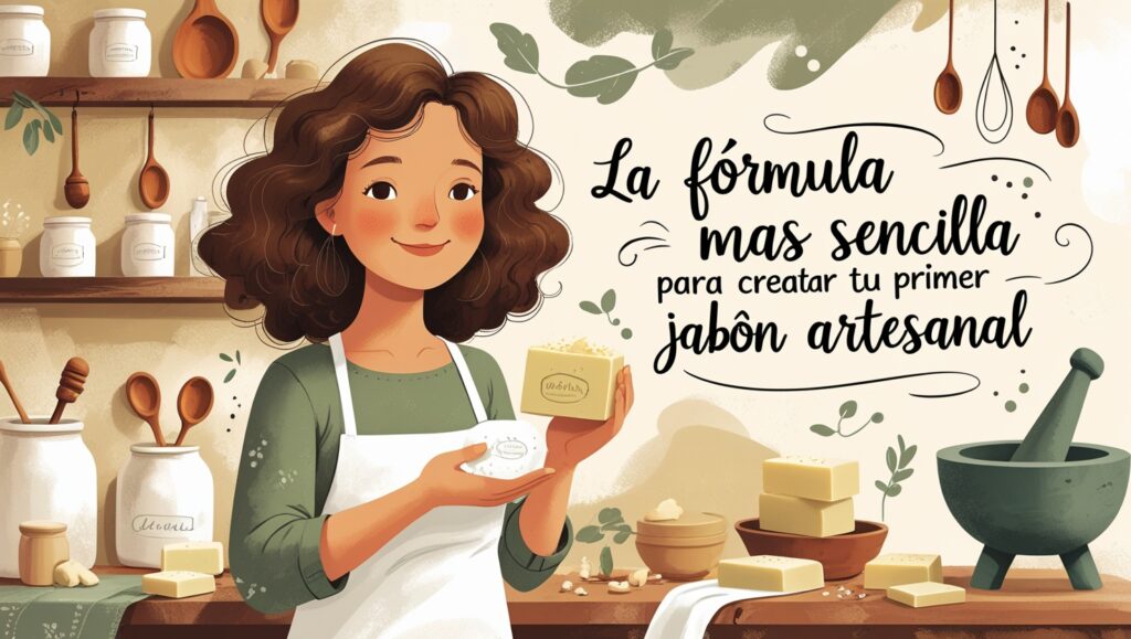 La Fórmula Más Sencilla para Crear tu Primer Jabón Artesanal
