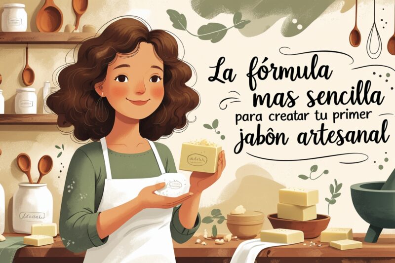 La Fórmula Más Sencilla para Crear tu Primer Jabón Artesanal