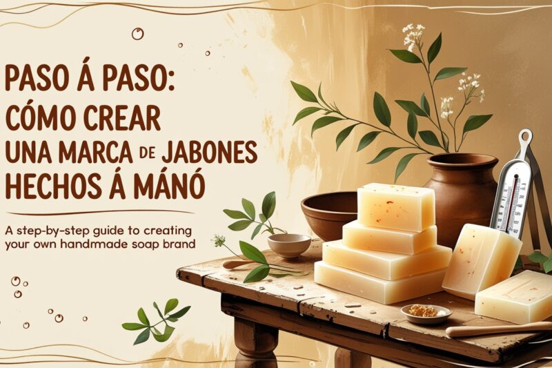Paso a Paso: Cómo Crear una Marca de Jabones Hechos a Mano