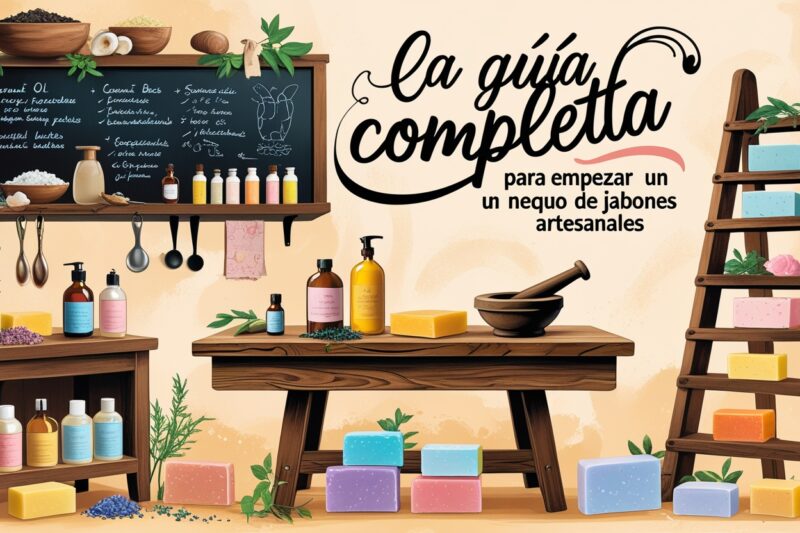 La Guía Completa para Empezar un Negocio de Jabones Artesanales